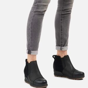 SOREL Evie Chelsea boot 8.5 black